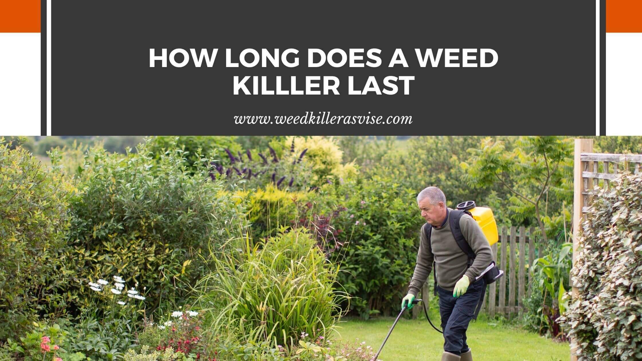 How Long Does A Weed Killer Last